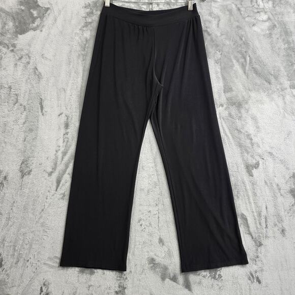 Christine Gerard Pants - Vintage‎ Christine Gerard Pants Womens M Black Pull Straight Leg Stretch Knit